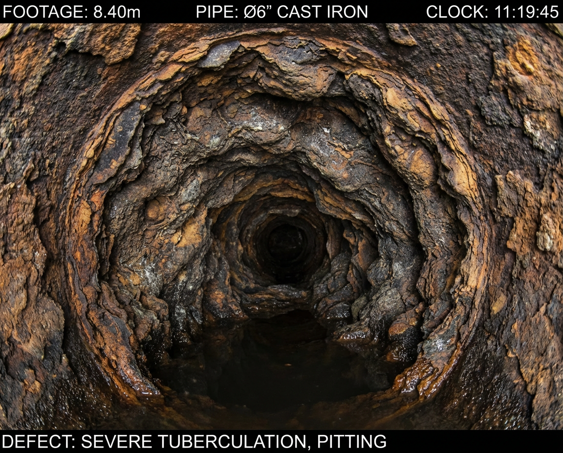 Before - TUBERCULATION RESTORED