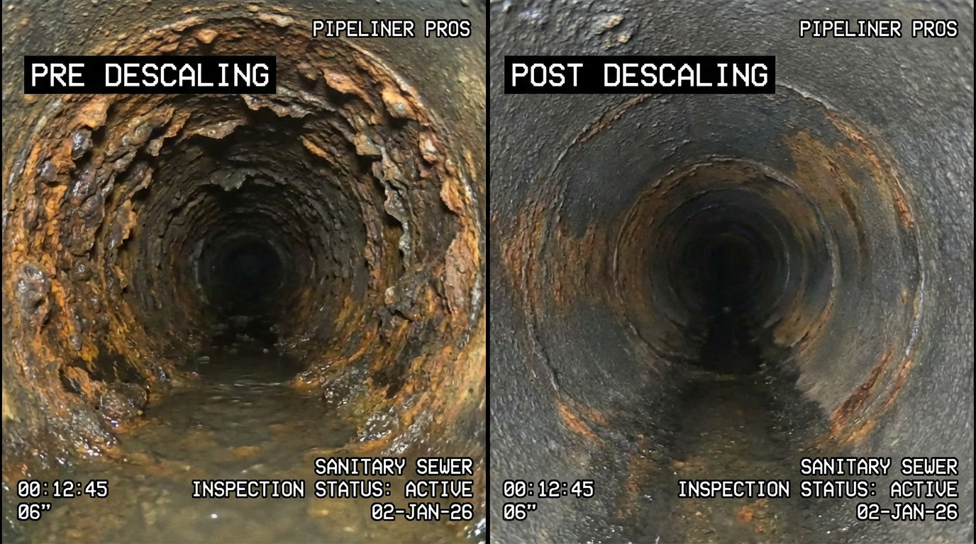 12.45 FT DESCALING