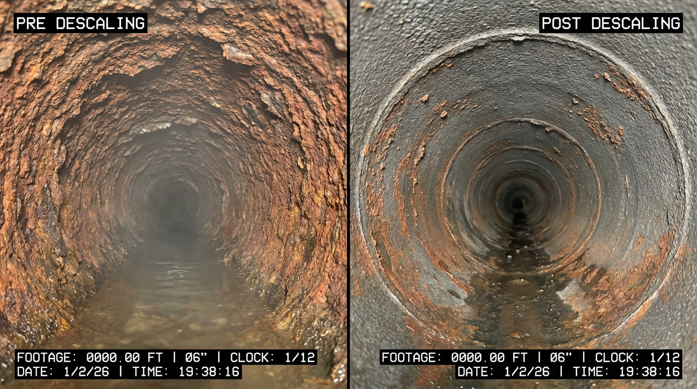 24 FT DESCALING