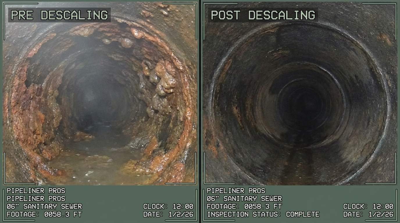 58.3 FT DESCALING